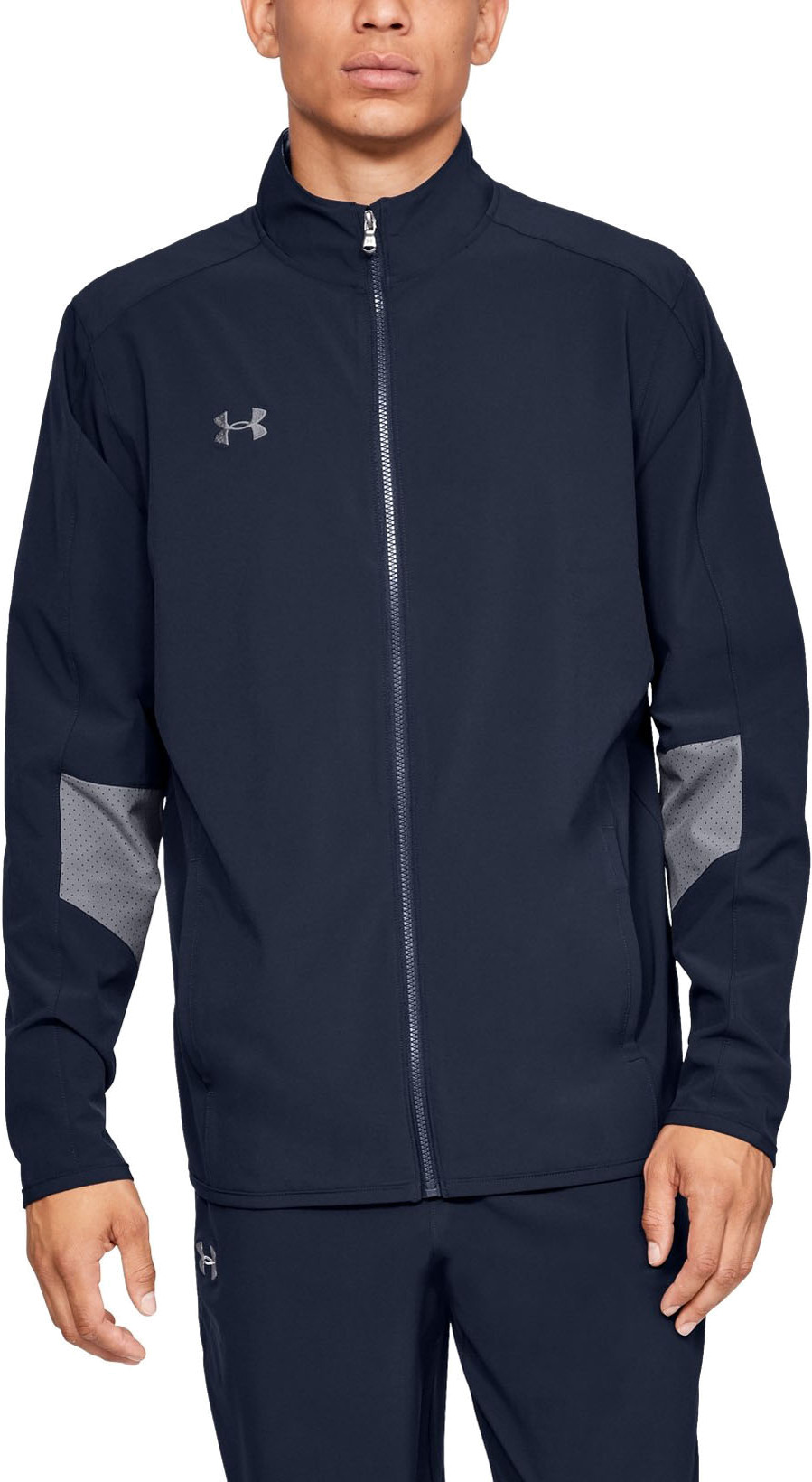 Мужская куртка Under Armour Charger Warm Up Woven Full Zip 1293911-410
