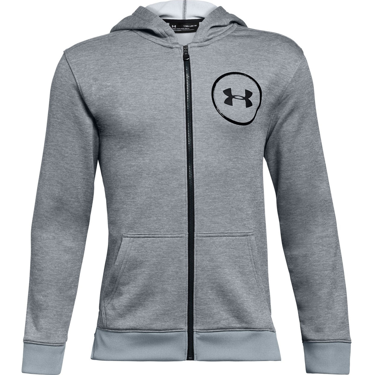 Детская толстовка Under Armour Huddle Up French Terry Full Zip Hooded 1320143-035