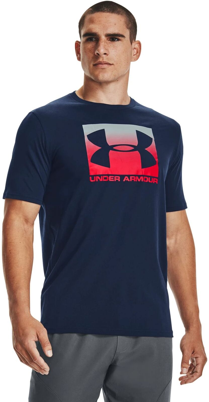 Мужская футболка Under Armour Boxed Sportstyle Graphic Charged Cotton ® SS 1329581-408
