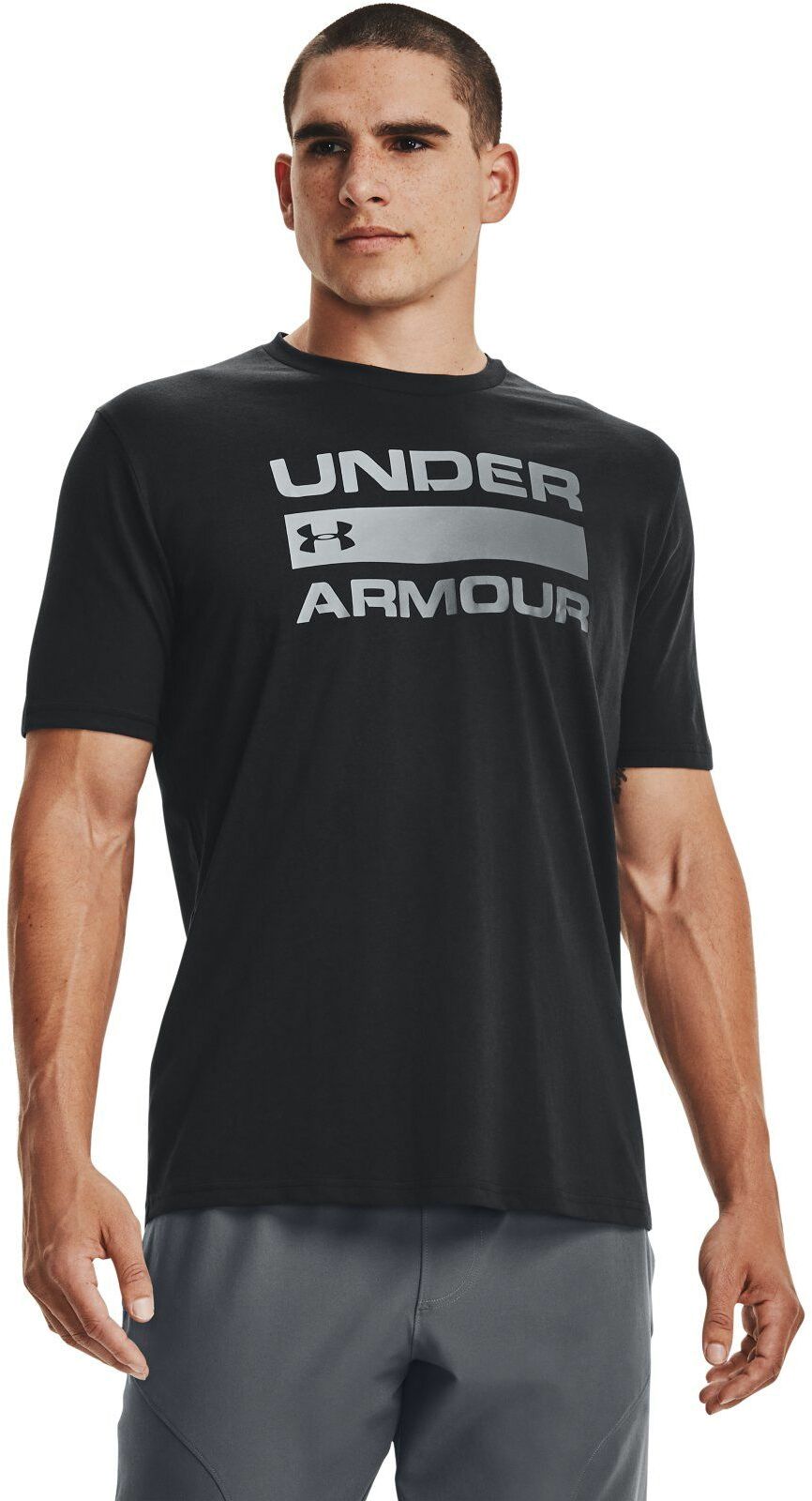 Мужская футболка Under Armour Team Issue Wordmark Charged Cotton® SS 1329582-001