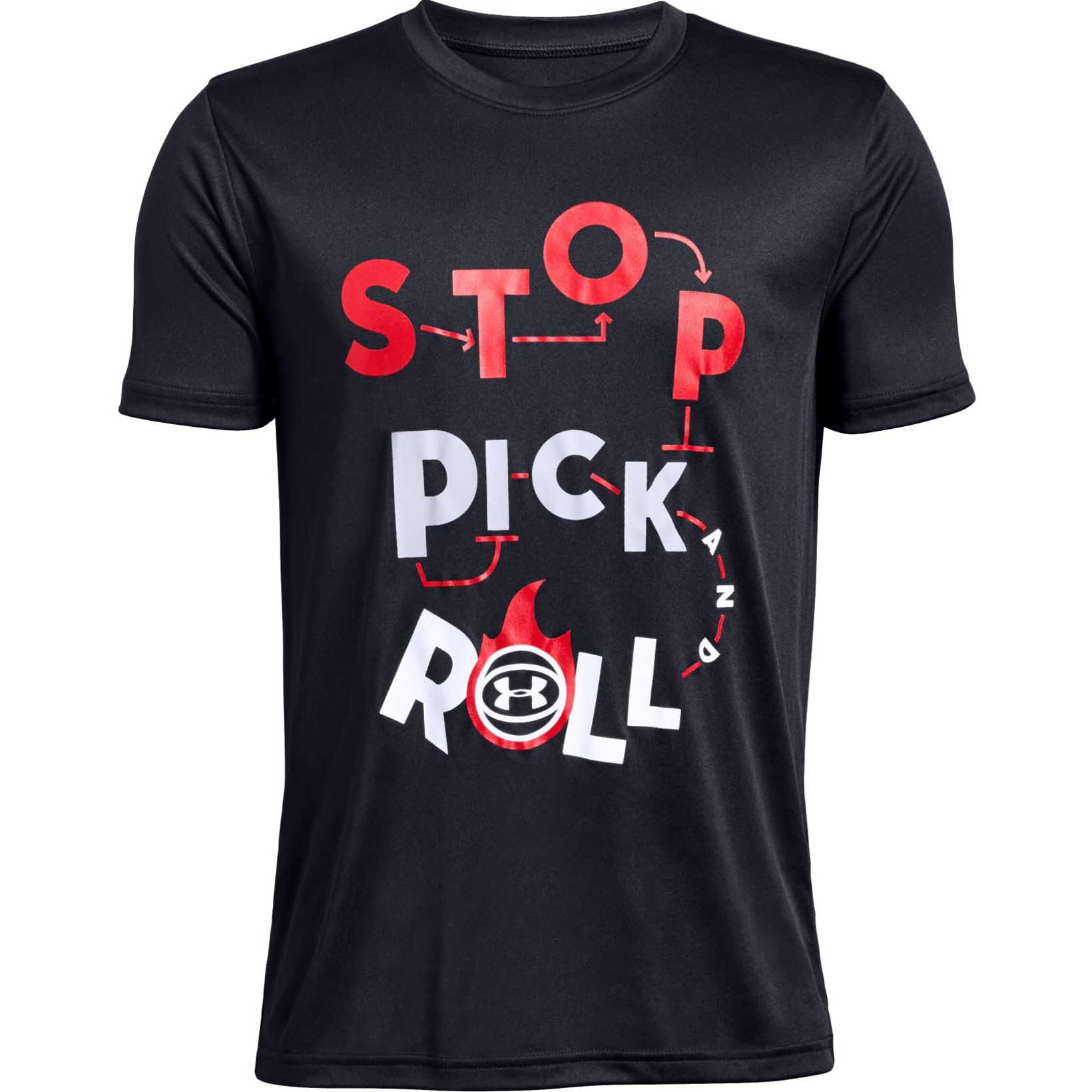 Детская футболка Under Armour Stop Pick Roll Tech ™ SS 1330793-001