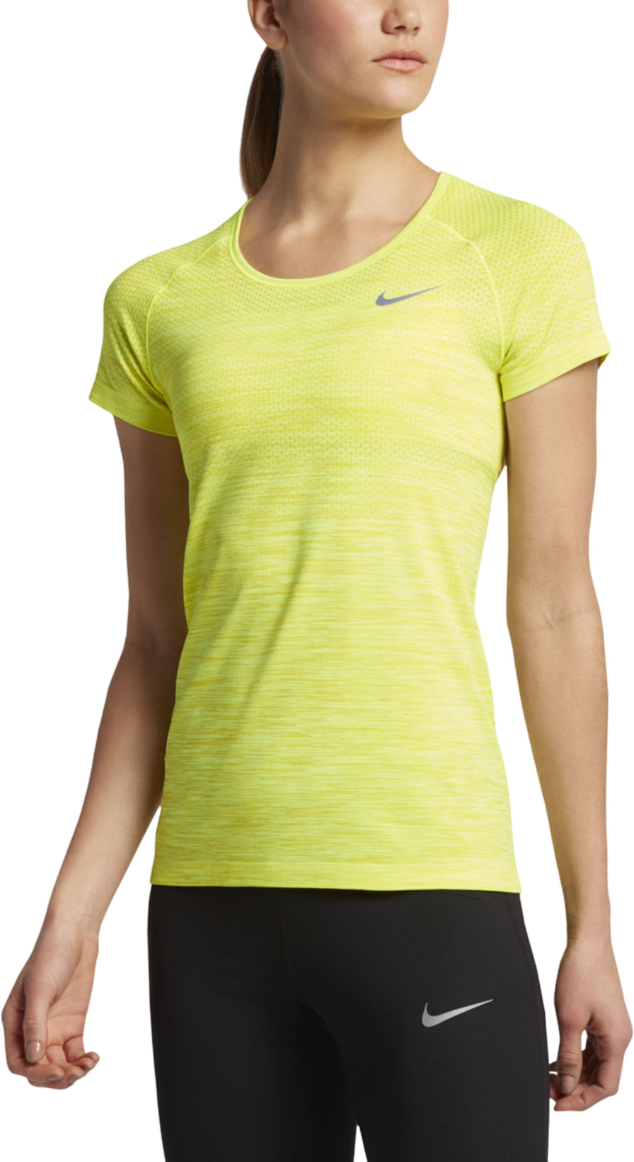 Женская футболка Nike Dri-Fit Knit SS 831498-358