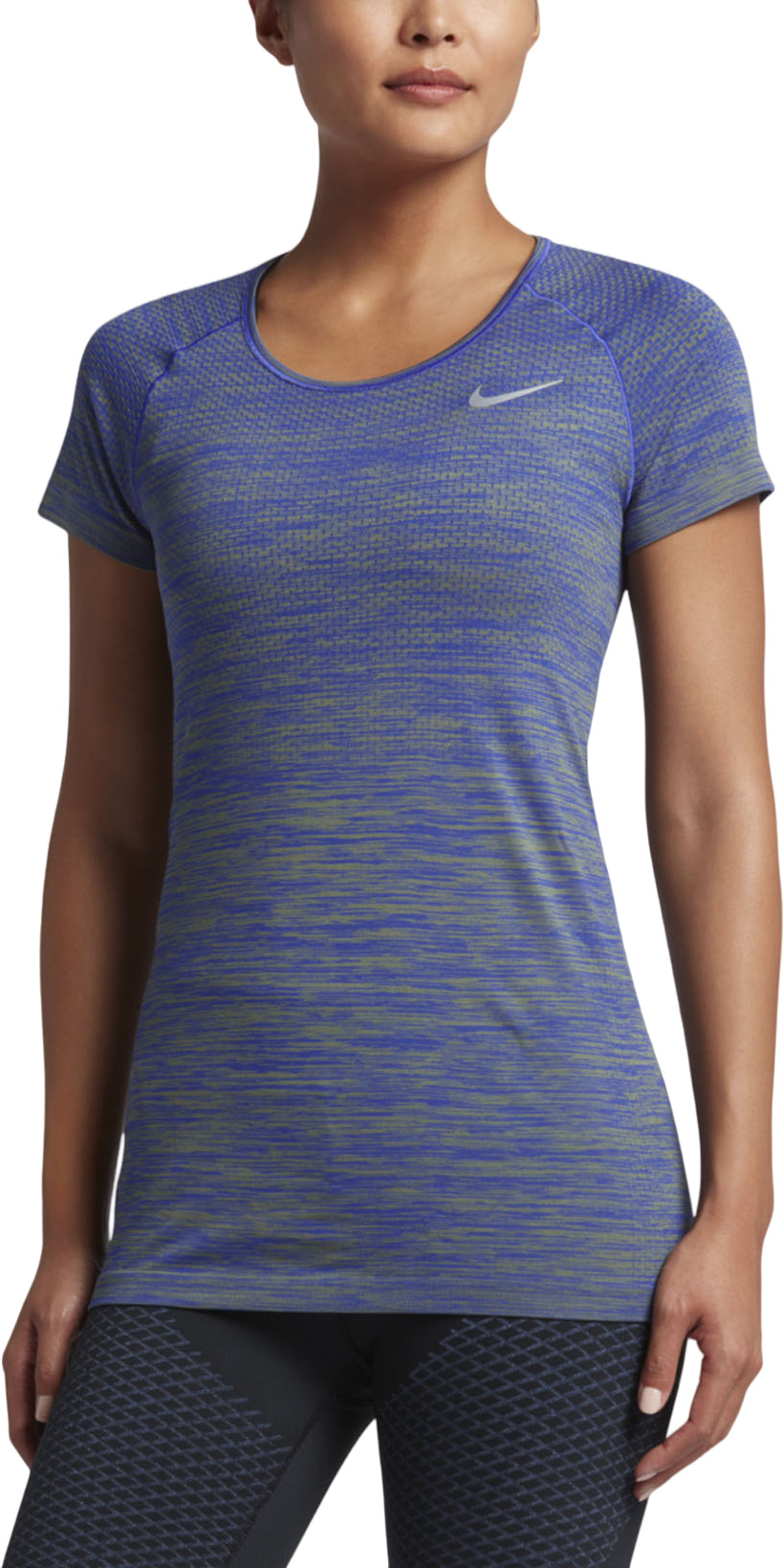 Женская футболка Nike Df Knit SS 831498-389