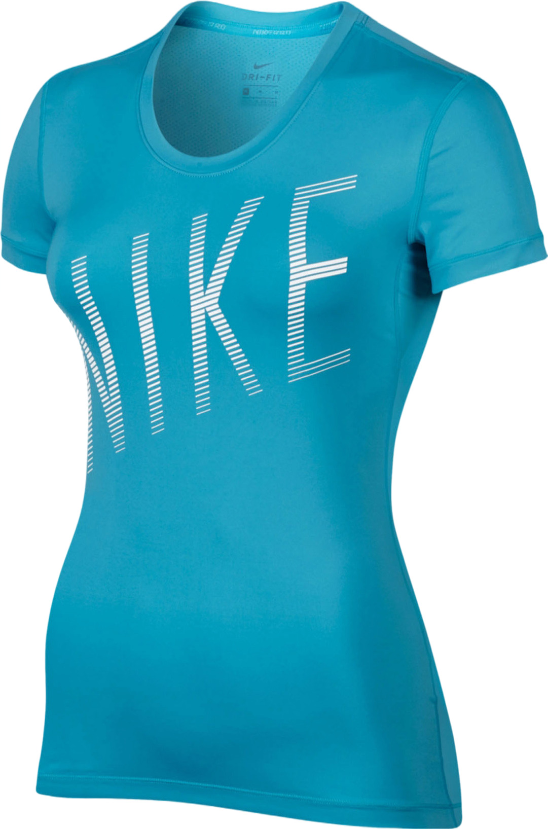 Женская футболка Nike Pro Cool Top SS Summer Grx 832066-447