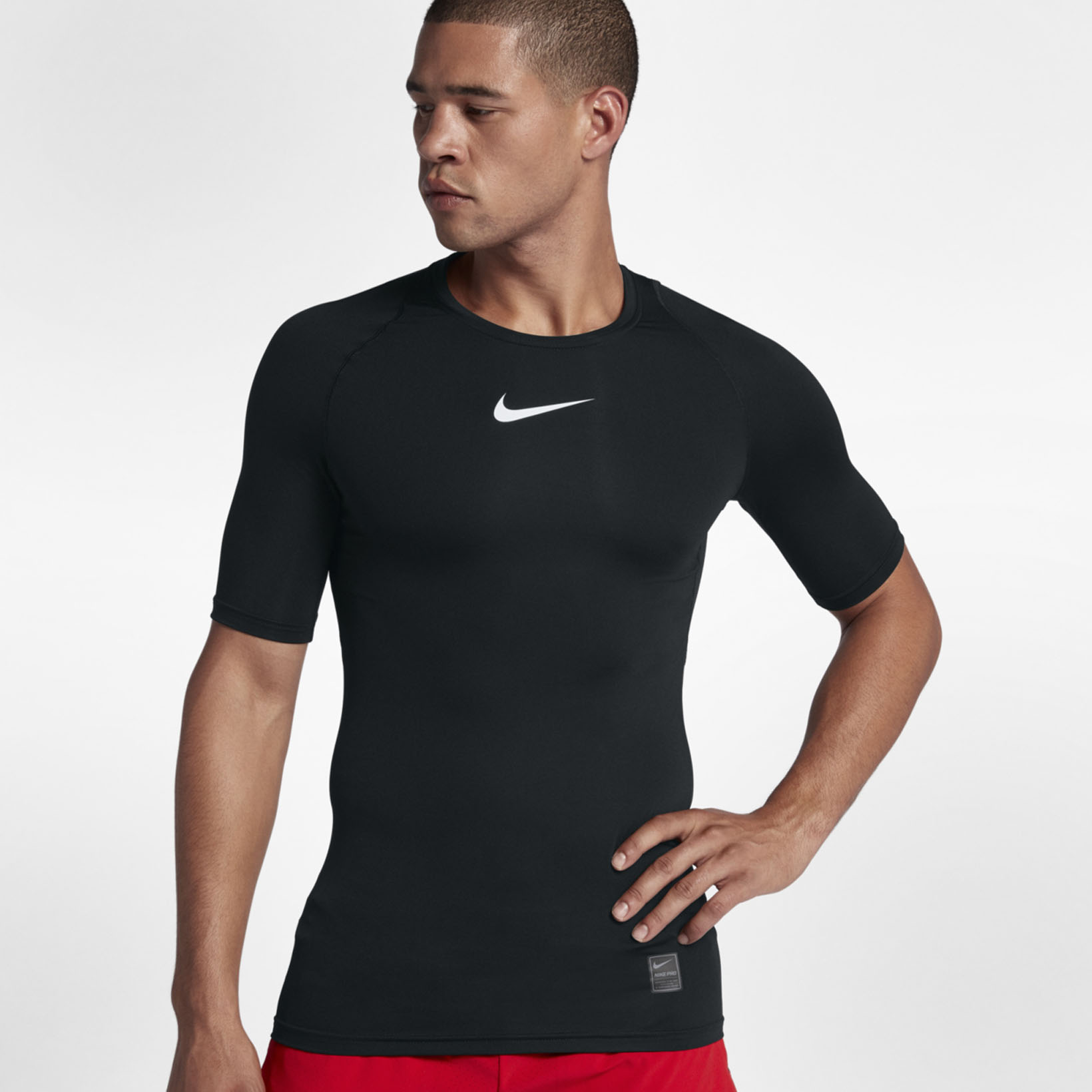 Мужская футболка Nike Pro Top Ss Comp 838091-010